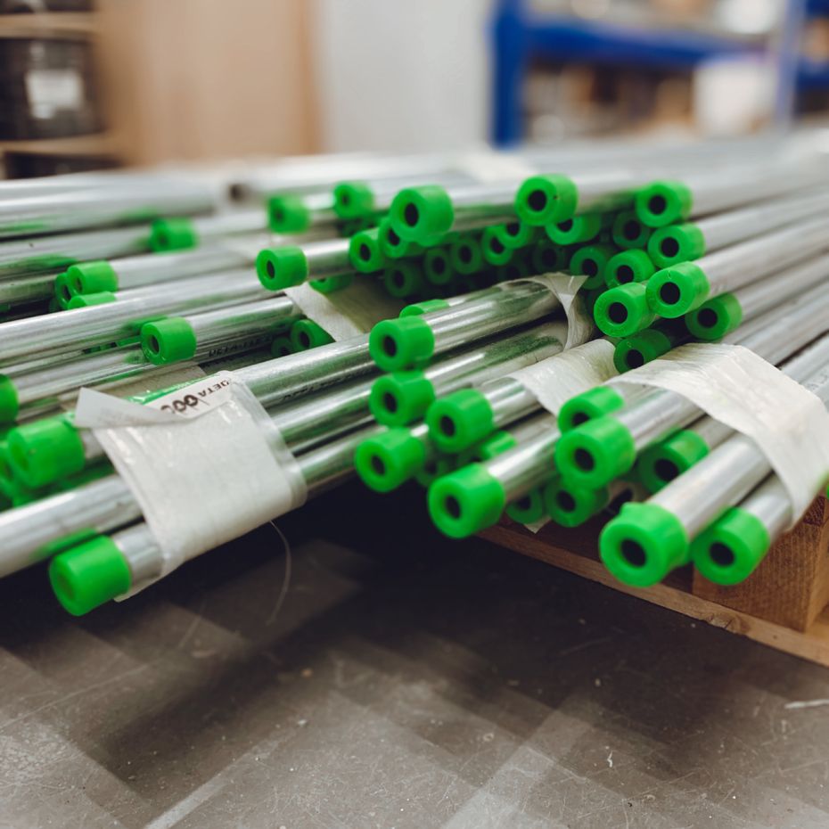 Galvanised conduit
